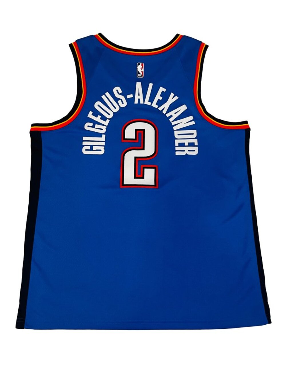 Gilgeous-Alexander NBA Authentics OKC Thunder Jersey | Blue | Size XL 52 | Nike